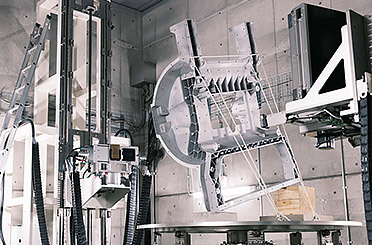 ギガキャスト試作鋳物の内部品質確認